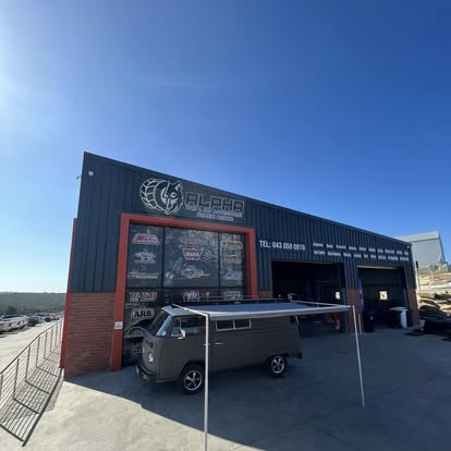 Alpha Tyre & 4x4 Accessories Fitment Centre workshop in East London