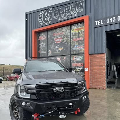 Ford Ranger Tremor kitted out at the Alpha shopfront